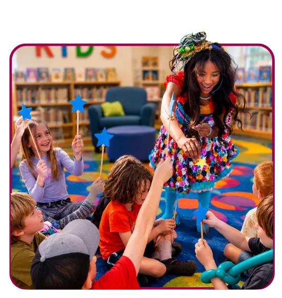 A library children's event