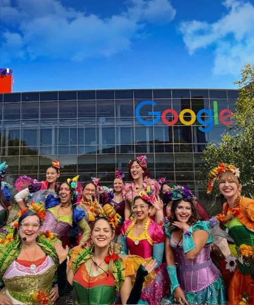 Happily Ever Laughter faeries at a corporate event