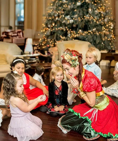 Holiday party entertainment for children