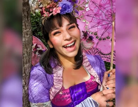 Coraluna, a Happily Ever Laughter party faerie