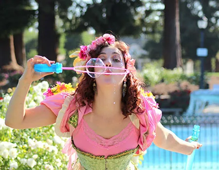 Florence, a Happily Ever Laughter party faerie