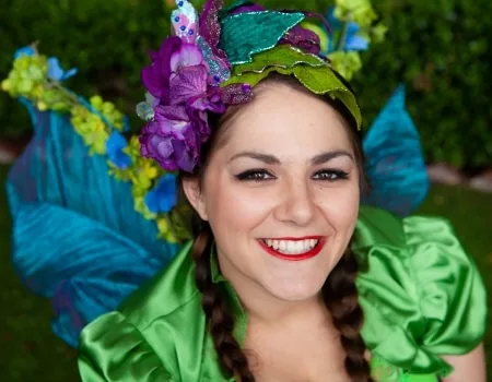 Helen, a Happily Ever Laughter party faerie