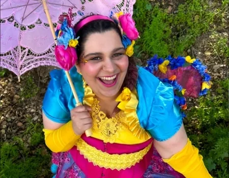 Mariposa, a Happily Ever Laughter party faerie