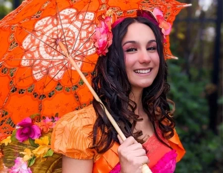 Saffron, a Happily Ever Laughter party faerie